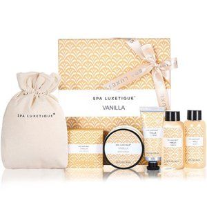 Spa Gift Set for Women, Vanilla Spa Set, Bath Kit for Women Gift Set
